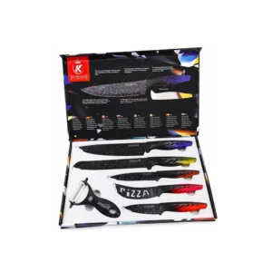 Kitchen King knivsett 6 deler (assorterte farger)