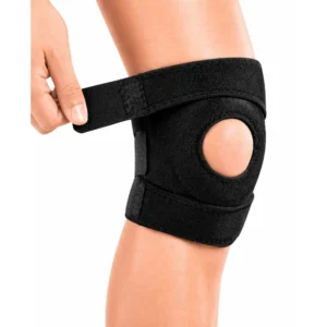Knestøtte med Åpen Patella – Justerbar Knebandasje