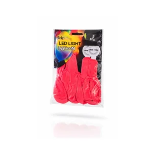 LED ballonger rosa 5 stk