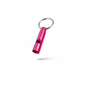 Nøkkelring med fløyte Rosa