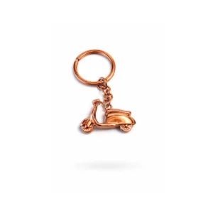 Nøkkelring scooter kobberfarget