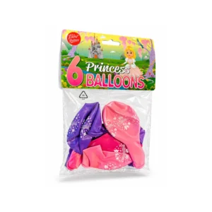 Prinsesse ballonger 6 stk