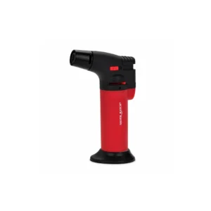 Silver Match torch lighter – blå flamme Rød