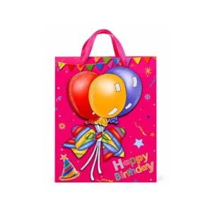 Bursdagsgaveposer “Happy Birthday” Rosa