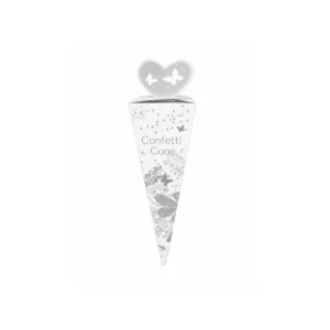 Konfettikjegle – elegant confetti cone