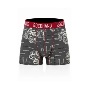 Rockhard boxer for menn – ATV Handsome grå – størrelse M
