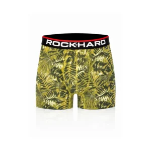 Rockhard boxer for menn – tropisk bladmønster – størrelse XL
