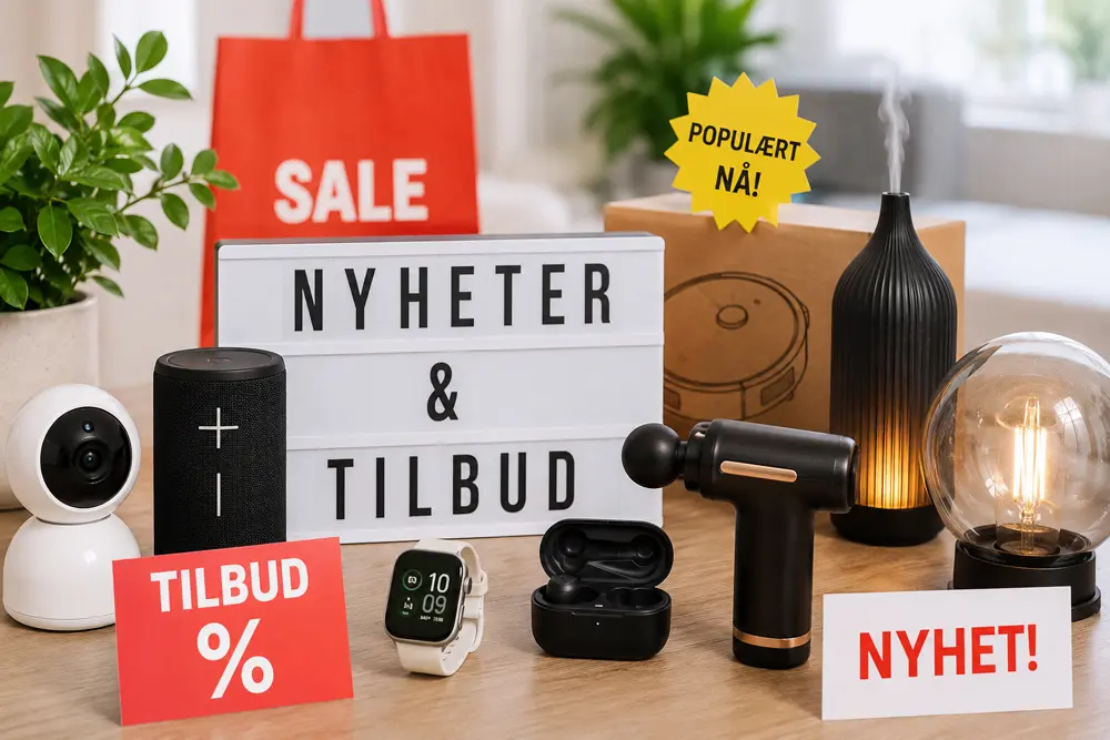 Tilbud, kampanjer og nyheter