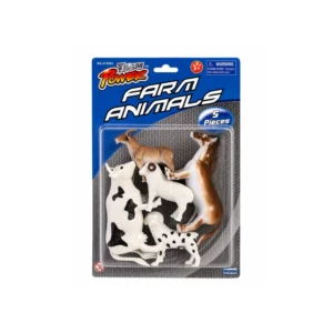 Gårdsdyr Figurer 5pk – lekesett for barn 3+