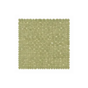 Pebblz badematte grønn transparent 56x56 cm