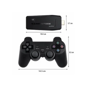 Game stick lite 4K retro spillkonsoll 20 000+ spill 64GB