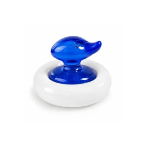 Neglbørste formet som and med holder – Blå