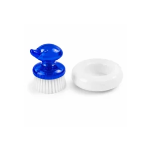 Neglbørste formet som and med holder – Blå