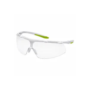 Uvex Super Fit vernebriller med klar antiduggbehandlet linse og UV400-beskyttelse.