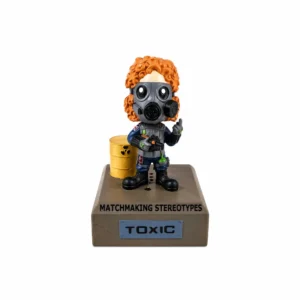 Fandrops Matchmaking Stereotypes The Toxic snakkende samlefigur