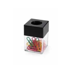 Magnetisk binderskopp med 50 fargerike binders i transparent oppbevaringsboks