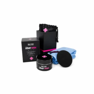 Muc-Off Über Wax Kit vokssett for motorsykkel 70 g med mikrofiberklut og applikator