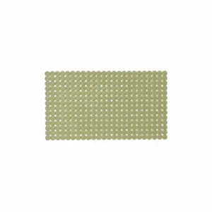 Orbz badematte grønn transparent 68 x 35 cm med rundt mønster