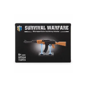 AK-47 byggesett med 718 deler i emballasje