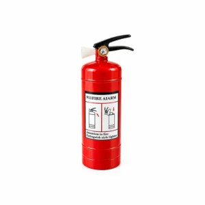 Rød påfyllbar brannslukker-lighter