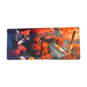 Deadpool musematte 70x30 cm med actionmotiv