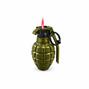 Granat stormlighter med rød flamme