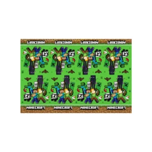 Minecraft plastduk 120×180cm