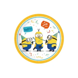 Minions papptallerkener 6pk – 23cm