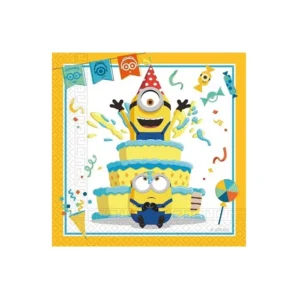 Minions servietter 20pk – 33×33cm