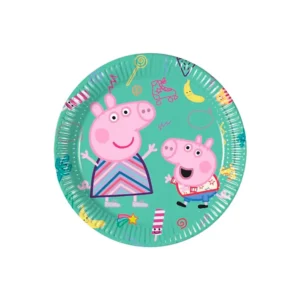 Peppa Gris papptallerkener 6pk – 19,5cm