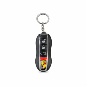 Porsche nøkkel-stormlighter med LED-lys