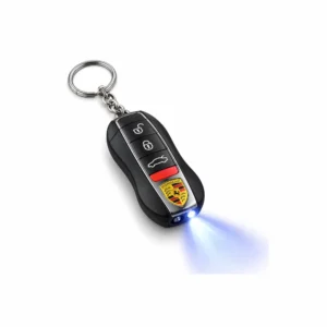 Porsche nøkkel-stormlighter med LED-lys