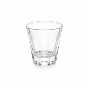 Shotglass 4 cl i klart glass med solid bunn