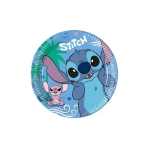 Stitch papptallerkener 6pk – 19,5cm