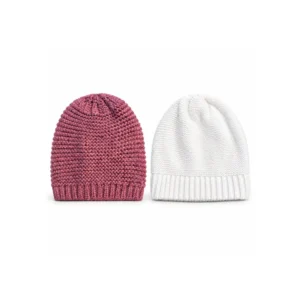 Strikket lue med struktur – one size (flere farger)
