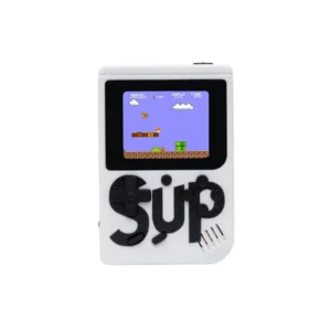 SUP 400-i-1 retro spillkonsoll med 400 spill hvit