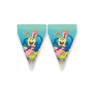 Svampebob flaggirlander 3m