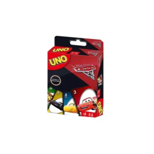 UNO Disney Pixar Cars kortspill med Lynet McQueen og spesialregel