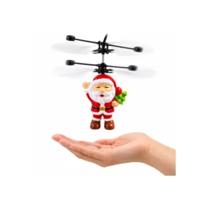 Flyvende julenisse med håndsensor – USB-oppladbar