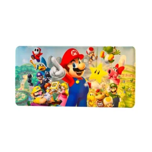 Gaming musematte 60 x 30 cm med Super Mario og venner motiv